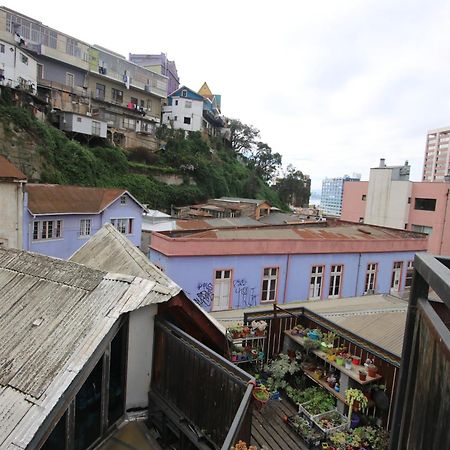 La Casa Del Puerto, Hostal Cultural, Cerro Alegre Valparaíso Esterno foto