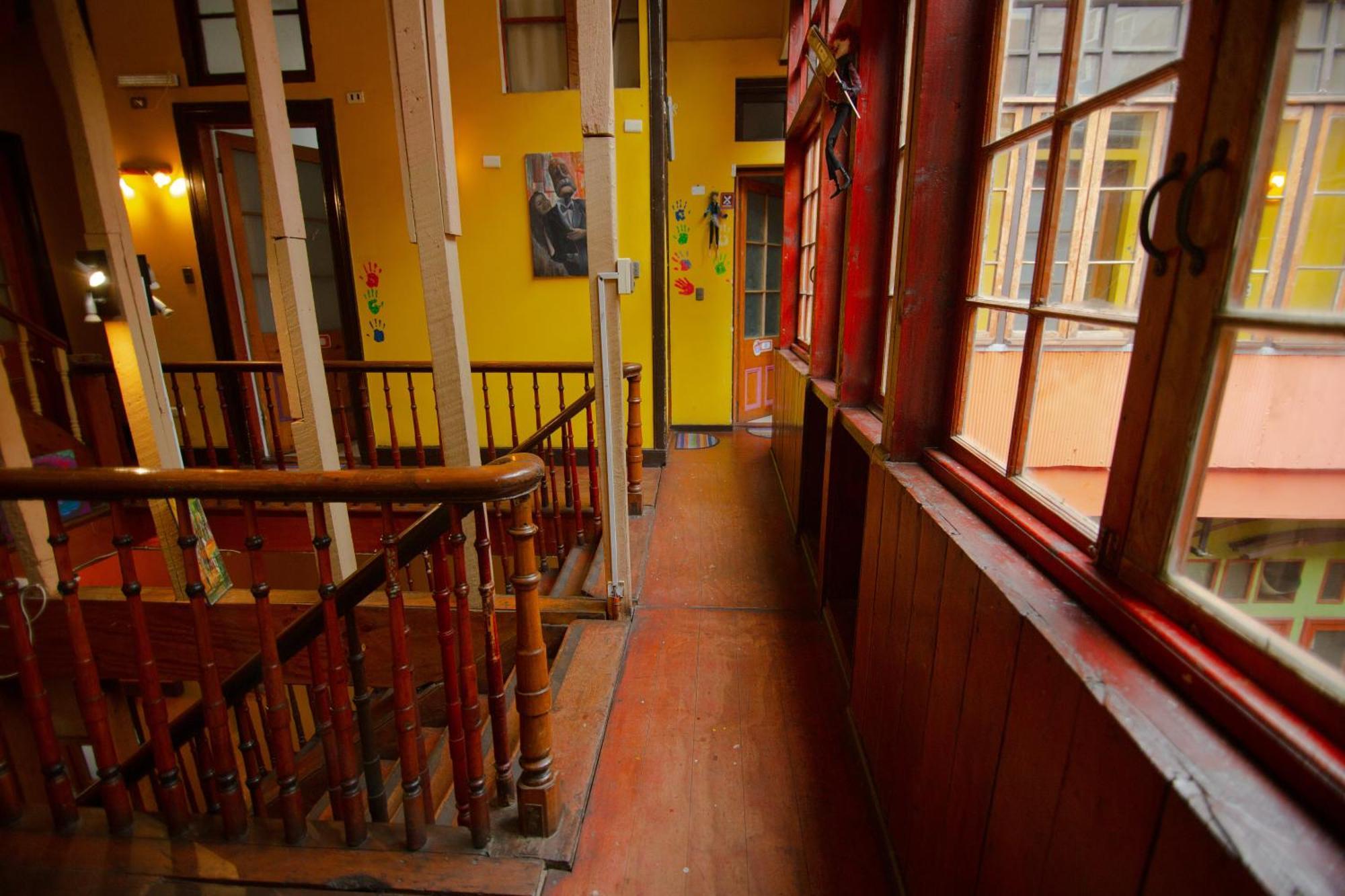 La Casa Del Puerto, Hostal Cultural, Cerro Alegre Valparaíso Esterno foto